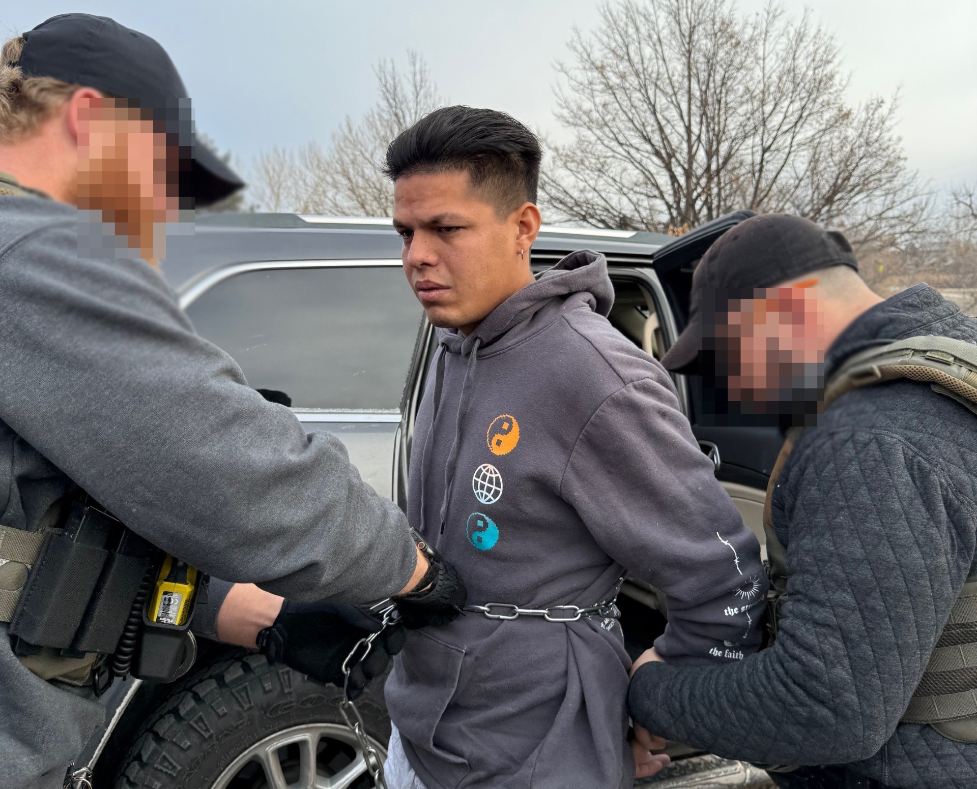 ICE Denver arrests suspected member of Tren de Aragua found in possession of a firearm